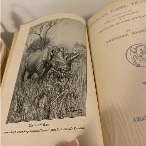 African Game Trails by THEODORE ROOSEVELT Vol II 1920 Scribners - Picture 8 of 8